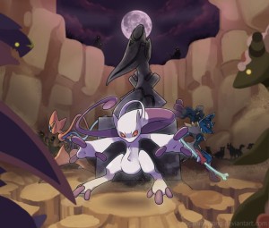 Mewtwo_Protecting
